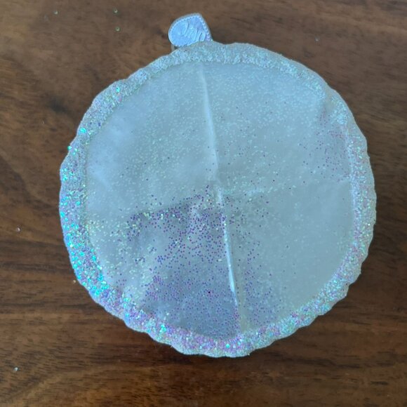 Merck Family's Old World Christmas Happy Birthday Cake Glass Ornament Retired - Picture 7 of 7